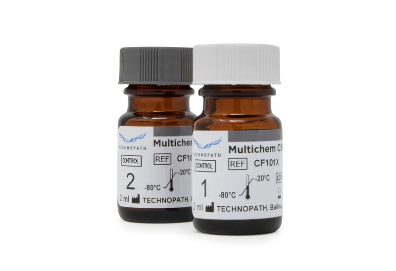 Multichem CSF third-party quality control vials